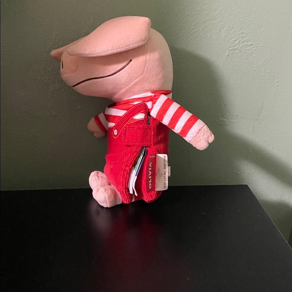 Olivia the Pig Storybook Zoobies Plush Cloth Book Buddies 2-in-1 Plush Doll - Picture 3 of 6